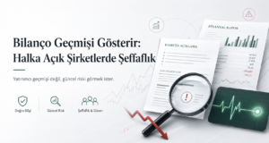 Halka açık şirketlerde bilanço, şeffaflık ve güncel risk bilgisi